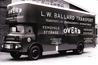 Vintage Removals Truck
