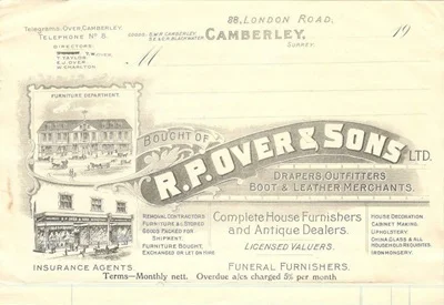 Vintage Removals Receipt